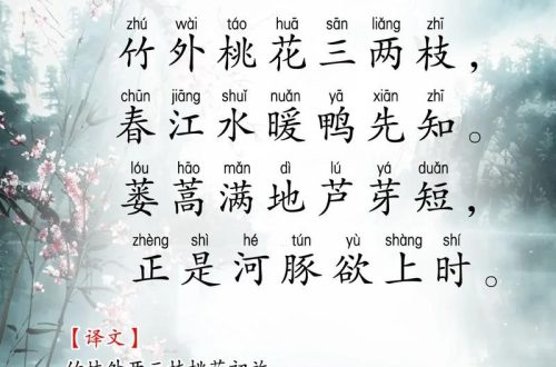 惠崇春江晚景二首